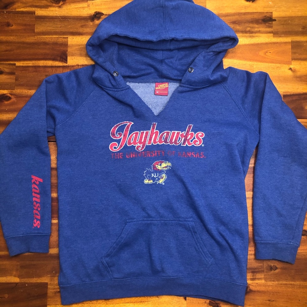 Kansas Jayhawks Hoodie Size M